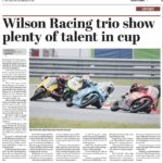 Wilson Racing Sheffiled telegraph
