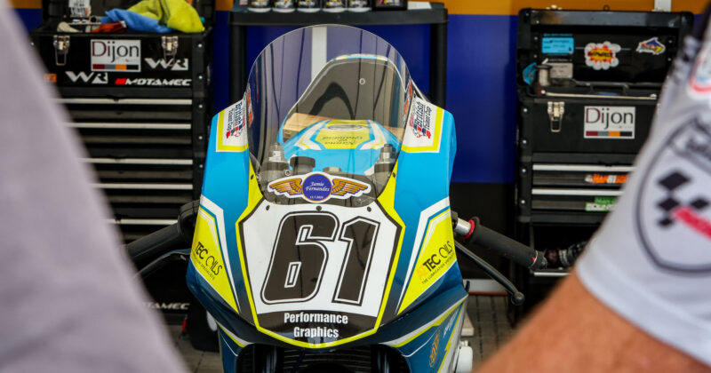 A gripping weekend of races by the Wilson Racing team at Moto GP!