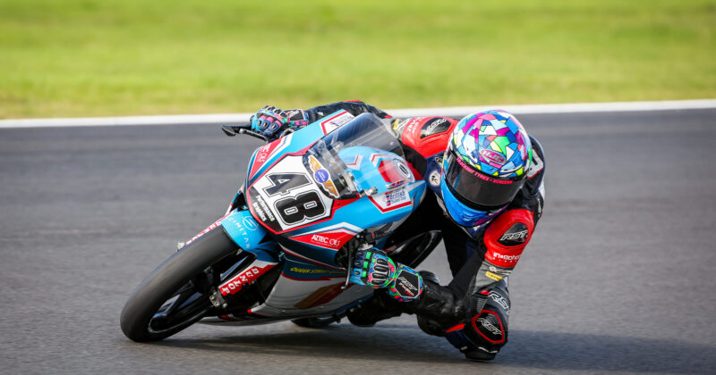The penultimate round of the British Talent Cup at Oulton Park for the Wilson Racing riders!